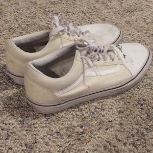 white vans old skool